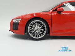 XE MÔ HÌNH AUDI R8 V10 1:18 WELLY (ĐỎ)