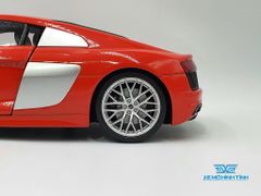 XE MÔ HÌNH AUDI R8 V10 1:18 WELLY (ĐỎ)