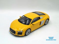 XE MÔ HÌNH AUDI R8 V10 1:18 WELLY NEX (VÀNG)