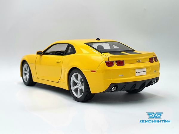 XE MÔ HÌNH CHEVROLET CAMARO SS RS 2010 1:18 MAISTO (VÀNG)