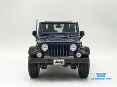 XE MÔ HÌNH JEEP WRANGLER RUBICON 1:18 MAISTO (XANH)