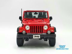 XE MÔ HÌNH JEEP WRANGLER CONVERTIBLE 2014 1:18 MAISTO (ĐỎ)