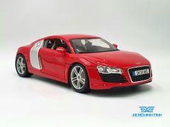 XE MÔ HÌNH AUDI R8 V8 1:18 MAISTO (ĐỎ)