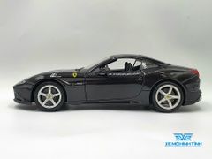 XE MÔ HÌNH FERRARI CALIFORNIA T MUI CỨNG 1:18 BBURAGO (ĐEN)