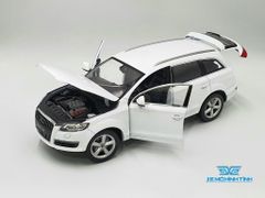 XE MÔ HÌNH AUDI Q7 1:18 WELLY-FX (TRẮNG)