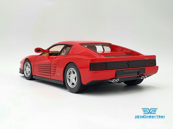 XE MÔ HÌNH FERRARI TESTAROSSA 1:24 BBURAGO (ĐỎ)