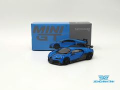 Xe Mô Hình Bugatti Chiron Pur Sport 1:64 MiniGT Blue