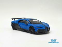 Xe Mô Hình Bugatti Chiron Pur Sport 1:64 MiniGT Blue