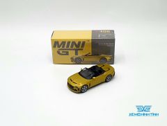 Xe Mô Hình Bentley Mulliner Bacalar Yellow Flame LHD 1:64 MiniGT ( vàng )