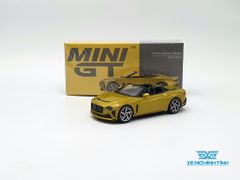 Xe Mô Hình Bentley Mulliner Bacalar Yellow Flame LHD 1:64 MiniGT ( vàng )
