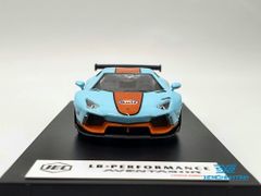 Xe Mô Hình Lamborghini Aventador LB*Performance Limited 999 1:64 JEC ( Xanh Gulf )