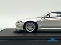 Xe Mô Hình Nissan Silvia S15 1:64 Street Weapon ( Bạc )