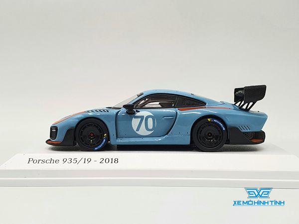 Xe Mô Hình Porsche 935/19 - 2018 #70 1:64 Minichamps ( Xanh )