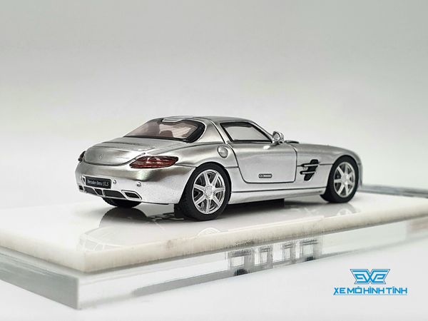 Xe Mô Hình Mercedes-Benz SLS Limited 500psc 1:64 TPC ( Bạc )