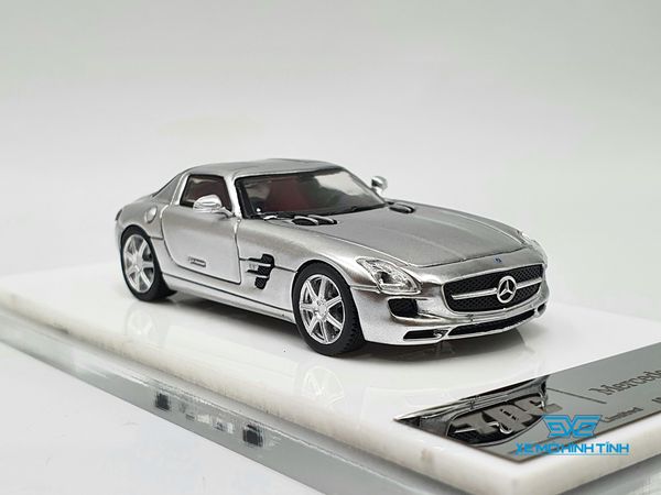 Xe Mô Hình Mercedes-Benz SLS Limited 500psc 1:64 TPC ( Bạc )