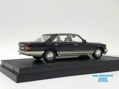 Xe Mô Hình Mercede-Benz 560sel W126 1:64 Master ( Đen )
