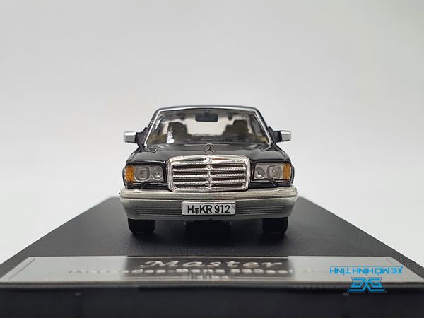 Xe Mô Hình Mercede-Benz 560sel W126 1:64 Master ( Đen )