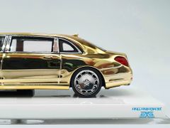 Xe Mô Hình Mercedes - Maybach S600 Pullman 1:64 Stance Hunters (Vàng Crom )
