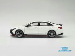 Xe Mô Hình Hyundai ELANTRA N Ceramic White LHD 1:64 Minigt ( Trắng )