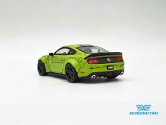 Xe Mô Hình LB-WORK Ford Mustang Grabber Lime LHD 1:64 Minigt ( Xanh Lá )