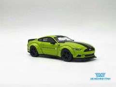 Xe Mô Hình LB-WORK Ford Mustang Grabber Lime LHD 1:64 Minigt ( Xanh Lá )