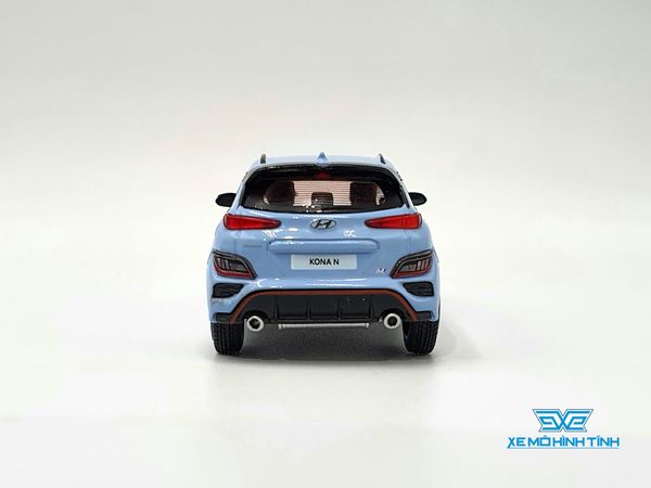 Xe Mô Hình Hyundai KONA N Perfomance Blue LHD 1:64 Minigt ( Xanh )