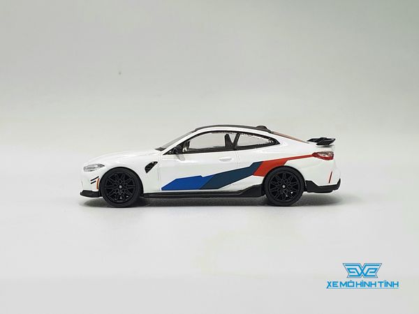 Xe Mô Hình BMW M4 M-Perfomance (G82) Alpine White LHD 1:64 Minigt ( Trắng)