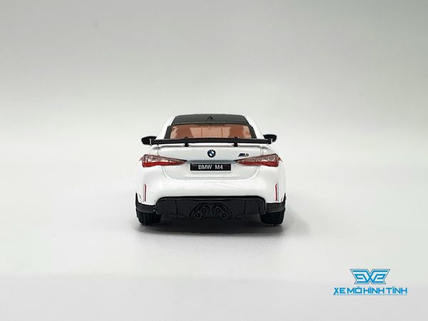 Xe Mô Hình BMW M4 M-Perfomance (G82) Alpine White LHD 1:64 Minigt ( Trắng)