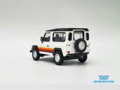 Xe Mô Hình Land Rover Defender 90 Wagon White LHD 1:64 Minigt ( Trắng )