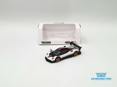 Xe Mô Hình PGANI ZONDA R Blanco Benny 1:64 Tarmac Works ( Trắng)