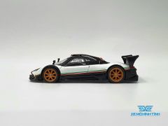 Xe Mô Hình PGANI ZONDA R Blanco Benny 1:64 Tarmac Works ( Trắng)