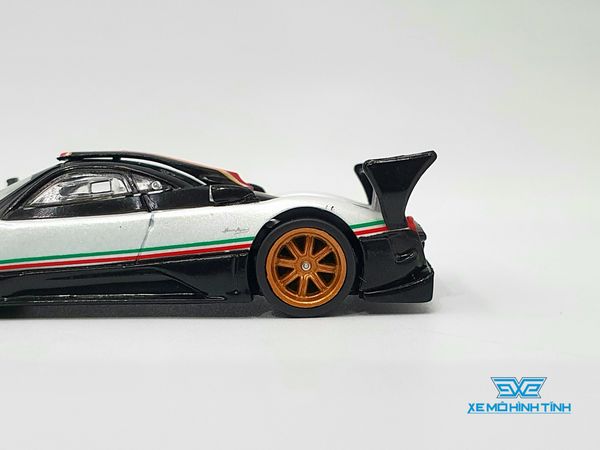 Xe Mô Hình PGANI ZONDA R Blanco Benny 1:64 Tarmac Works ( Trắng)