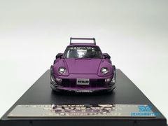 Xe Mô Hình Porsche RWB Rauh- Welt Begriff Limited 499pcs 1:64 Street Weapon ( Tím Nhám )