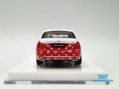 Xe Mô Hình Mercedes - Maybach S600 Pullman 1:64 Stance Hunters ( Trắng LV Đỏ )