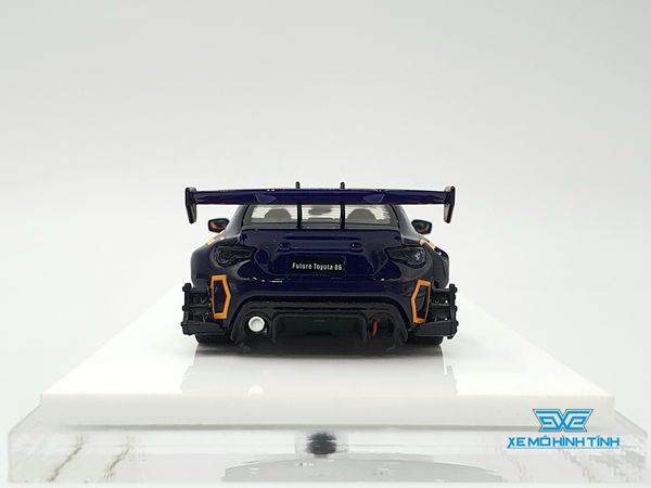 Xe Mô Hình Toyota Supra Limited 500pcs 1:64 Aurora Model ( Tím Phát Sáng )