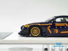 Xe Mô Hình Toyota Supra Limited 500pcs 1:64 Aurora Model ( Tím Phát Sáng )