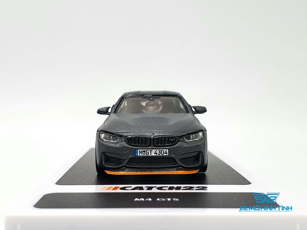 Xe Mô Hình BMW M4 GTS 1:64 CATCH22 ( Xám )