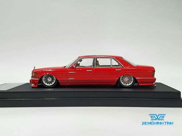 Xe Mô Hình Mercede-Benz 560sel W126 1:64 Master ( Đỏ )