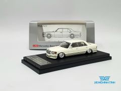 Xe Mô Hình Mercede-Benz 560sel W126 1:64 Master ( Trắng )