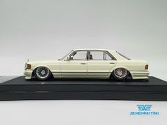 Xe Mô Hình Mercede-Benz 560sel W126 1:64 Master ( Trắng )