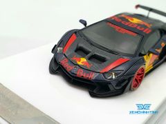 Xe mô hình Lamborghini Liberty Walk LB-Works LP 700 Aventador 2.0 1:64 Liberty Walk ( Xanh Red Bull )