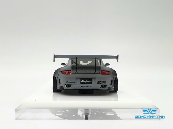 Xe Mô Hình Porsche 911 (997) Coupe LB Works 1:64 Timothy & Pierre ( Xám Dơ)