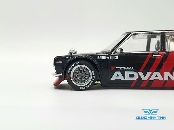 Xe mô hình Datsun KAIDO 510 Wagon ADVAN 1:64 Kaido House/MiniGT ( Advan )