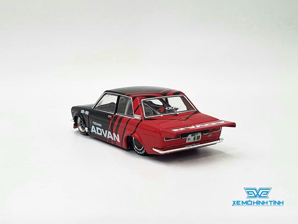 Xe mô hình Datsun 510 Pro Street 1:64 Kaido House/MiniGT (Advan)