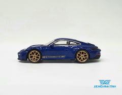 Xe mô hình Porsche 911 GT3 Touring 1:64 MiniGT (Xanh)