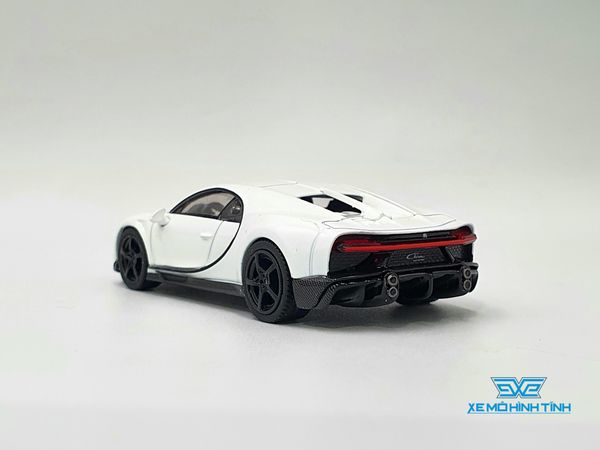 Xe mô hình Bugatti Chiron Super Sport 1:64 MiniGT (Trắng)