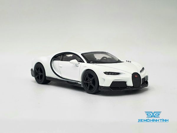 Xe mô hình Bugatti Chiron Super Sport 1:64 MiniGT (Trắng)