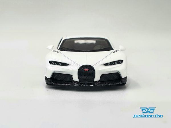 Xe mô hình Bugatti Chiron Super Sport 1:64 MiniGT (Trắng)