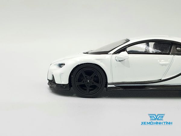 Xe mô hình Bugatti Chiron Super Sport 1:64 MiniGT (Trắng)