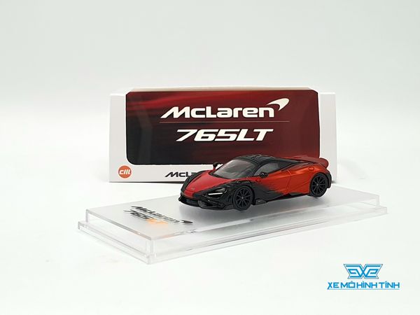 Xe mô hình McLaren 765LT 1:64 CM-Model (Cam Đen)
